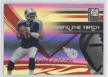 2007 Donruss Elite - Passing the Torch - Red #PT-1 - Steve McNair /800 [Noted]