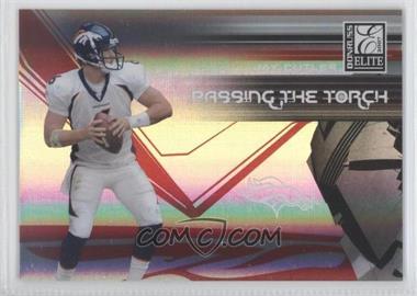 2007 Donruss Elite - Passing the Torch - Red #PT-14 - Jay Cutler /800