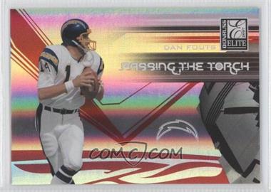 2007 Donruss Elite - Passing the Torch - Red #PT-23 - Dan Fouts, Philip Rivers /800