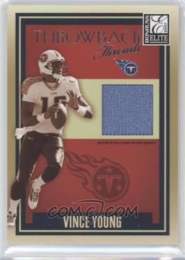 2007 Donruss Elite - Throwback Threads #TT-22 - Vince Young /249