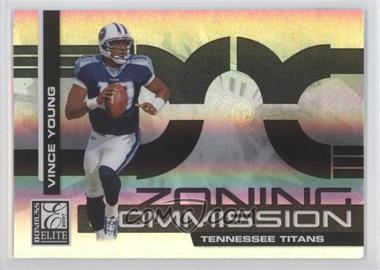 2007 Donruss Elite - Zoning Commission - Black #ZC-1 - Vince Young /400