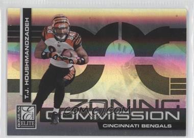 2007 Donruss Elite - Zoning Commission - Black #ZC-25 - T.J. Houshmandzadeh /400