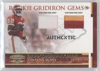 Rookie Gridiron Gems - Dwayne Bowe #/50