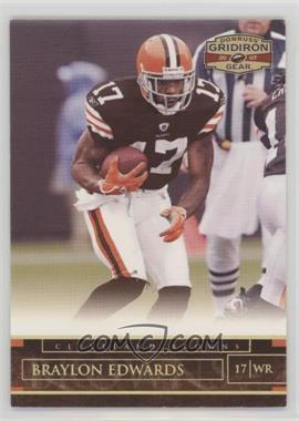 2007 Donruss Gridiron Gear - [Base] - Gold #71 - Braylon Edwards /200