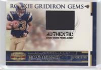 Rookie Gridiron Gems - Brian Leonard #/50