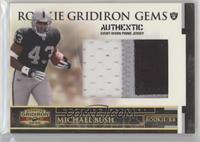 Rookie Gridiron Gems - Michael Bush #/50