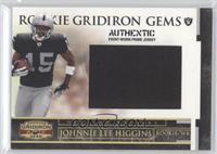 Rookie Gridiron Gems - Johnnie Lee Higgins #/50