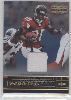 2007 Donruss Gridiron Gear - [Base] - Materials Prime #26 - Warrick Dunn /50