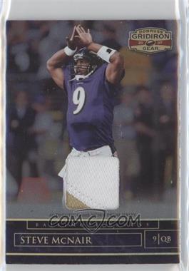 2007 Donruss Gridiron Gear - [Base] - Materials Prime #63 - Steve McNair /50