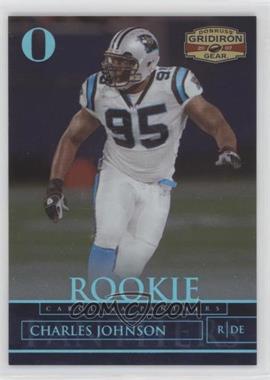 2007 Donruss Gridiron Gear - [Base] - Platinum O's #115 - Rookie - Charles Johnson /25