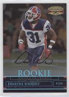 Rookie - Dwayne Wright [EX to NM] #/25