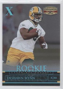 2007 Donruss Gridiron Gear - [Base] - Platinum X's #130 - Rookie - DeShawn Wynn /25