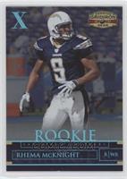 Rookie - Rhema McKnight #/25