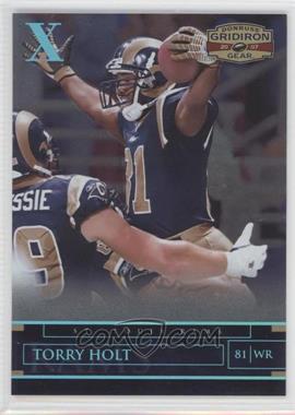 2007 Donruss Gridiron Gear - [Base] - Platinum X's #43 - Torry Holt /25