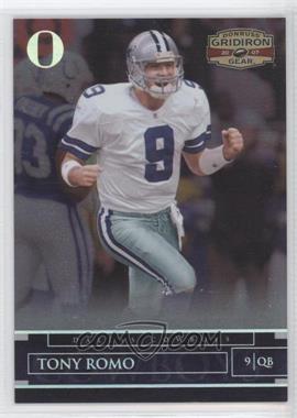 2007 Donruss Gridiron Gear - [Base] - Silver O's #1 - Tony Romo /250