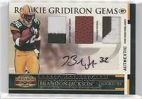 Rookie Gridiron Gems - Brandon Jackson #/50