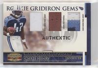 Rookie Gridiron Gems - Chris Henry #/50