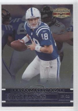 2007 Donruss Gridiron Gear - [Base] #79 - Peyton Manning