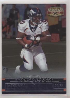 2007 Donruss Gridiron Gear - [Base] #91 - Mike Bell