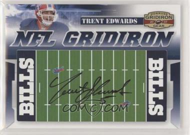 2007 Donruss Gridiron Gear - NFL Gridiron Rookie Signatures #NFL-24 - Trent Edwards /30