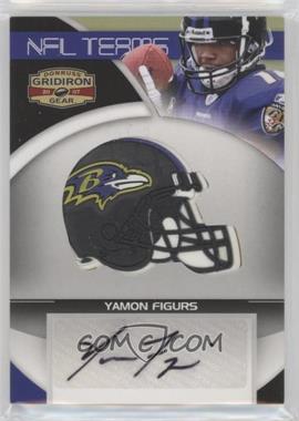 2007 Donruss Gridiron Gear - NFL Team Rookie Signatures #NFLTR-33 - Yamon Figurs /30