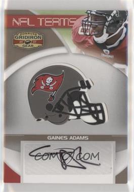 2007 Donruss Gridiron Gear - NFL Team Rookie Signatures #NFLTR-9 - Gaines Adams /30 [EX to NM]