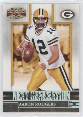 2007 Donruss Gridiron Gear - Next Generation - Silver #NG-1 - Aaron Rodgers /250