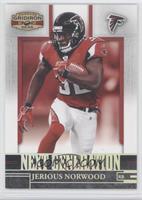 Jerious Norwood #/250