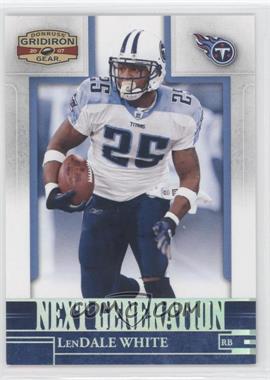 2007 Donruss Gridiron Gear - Next Generation - Silver #NG-19 - LenDale White /250