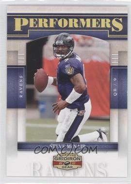 2007 Donruss Gridiron Gear - Performers - Gold #P-41 - Steve McNair /100