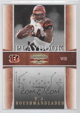 2007 Donruss Gridiron Gear - Playbook - Gold #PB-15 - T.J. Houshmandzadeh /100