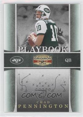 2007 Donruss Gridiron Gear - Playbook - Gold #PB-2 - Chad Pennington /100