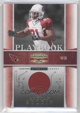 2007 Donruss Gridiron Gear - Playbook - O's Jersey #PB-12 - Anquan Boldin /250