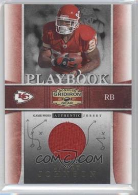 2007 Donruss Gridiron Gear - Playbook - O's Jersey #PB-16 - Larry Johnson /250