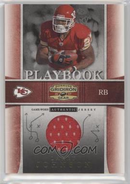 2007 Donruss Gridiron Gear - Playbook - O's Jersey #PB-16 - Larry Johnson /250