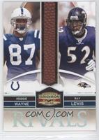 Reggie Wayne, Ray Lewis #/250