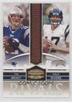 Tom Brady, Philip Rivers #/250