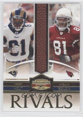 2007 Donruss Gridiron Gear - Rivals #R-4 - Torry Holt, Anquan Boldin /500