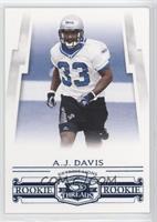 Rookie - A.J. Davis #/350