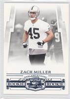 Rookie - Zach Miller #/350