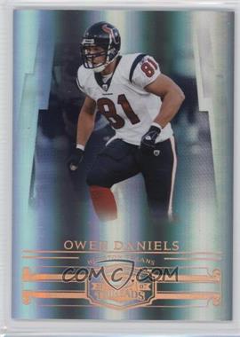 2007 Donruss Threads - [Base] - Century Proof Bronze #129 - Owen Daniels /250