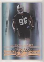 Rookie - Quentin Moses #/250