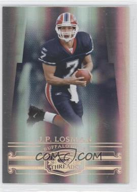 2007 Donruss Threads - [Base] - Century Proof Bronze #62 - J.P. Losman /250