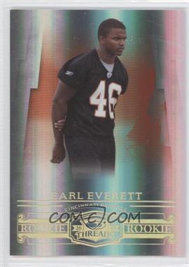 2007 Donruss Threads - [Base] - Century Proof Gold #172 - Rookie - Earl Everett /50