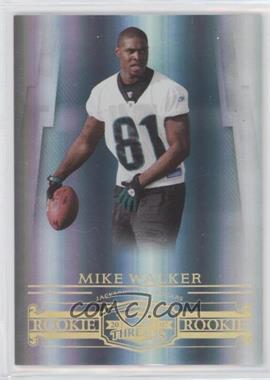 2007 Donruss Threads - [Base] - Century Proof Gold #190 - Rookie - Mike Walker /50