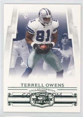 2007 Donruss Threads - [Base] - Century Proof Green #15 - Terrell Owens /200