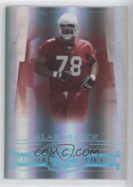 2007 Donruss Threads - [Base] - Century Proof Platinum #210 - Rookie - Alan Branch /25