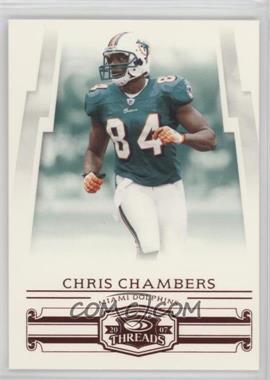 2007 Donruss Threads - [Base] - Century Proof Red #24 - Chris Chambers