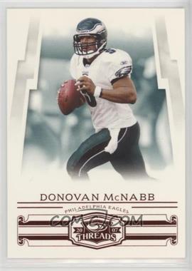 2007 Donruss Threads - [Base] - Century Proof Red #38 - Donovan McNabb