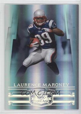 2007 Donruss Threads - [Base] - Century Proof Silver #102 - Laurence Maroney /100